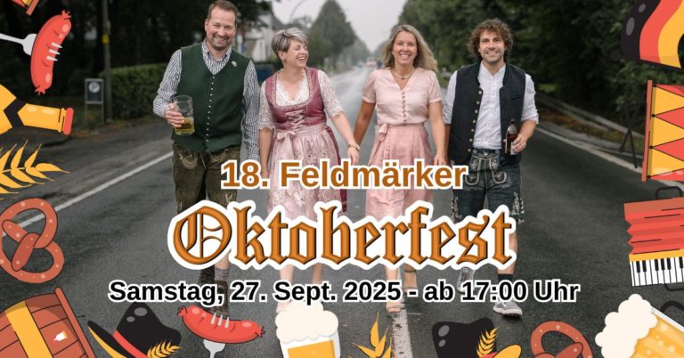 Oktoberfest Feldmark 2025: Bayerisches Hochgefühl in Dorsten