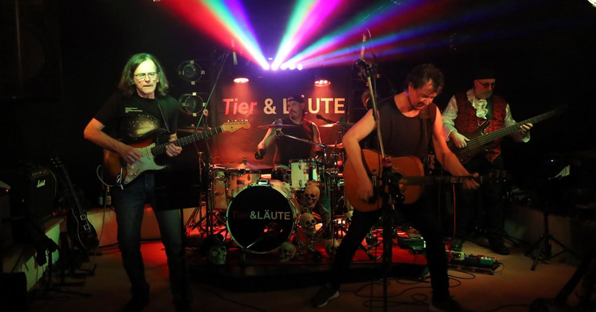 Band "Tier & Läute" im Vinylcafé Dorsten