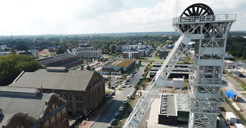 Förderturm Fördergerüst Fürst Leopold