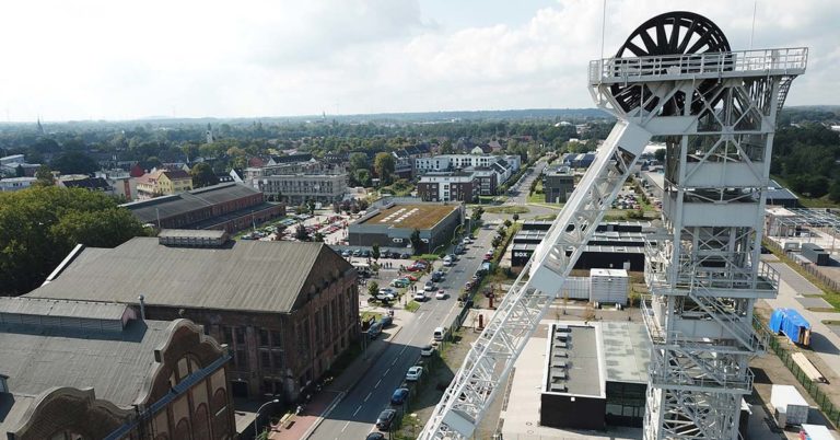Förderturm Fördergerüst Fürst Leopold
