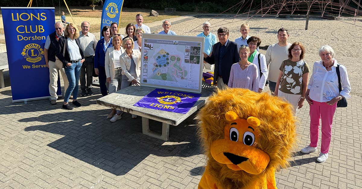 Zusammenspiel Ellerbruch Spielplatz Lions Club