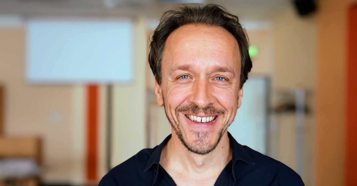 Christof Jauernig in der Stadtbibliothek Dorsten