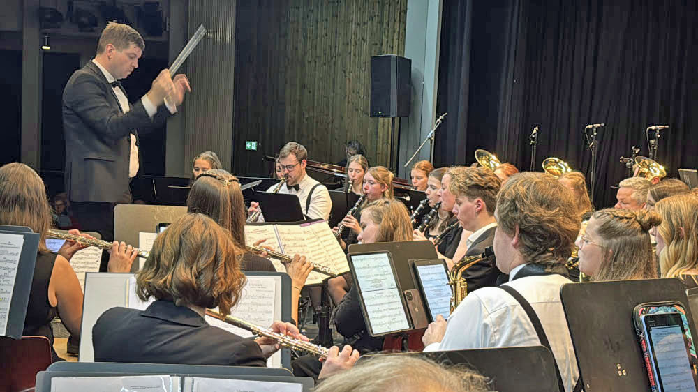 Abschiedskonzert für Oliver Göttlich in Dorsten mit dem Blasorchester Erler Jäger 2025