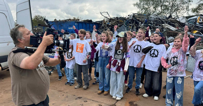 Dorstener Kinder werden zu Filmstars- Musikvideo über Nachhaltigkeit entsteht