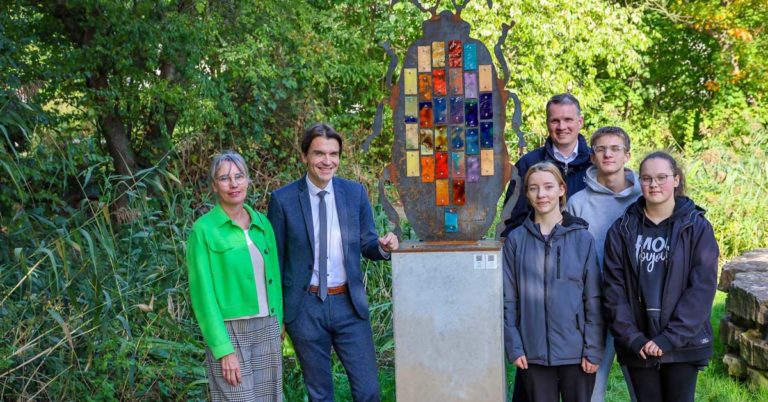 Einweihung des Kunstwerkes LEBENLASSEN in Dorsten
