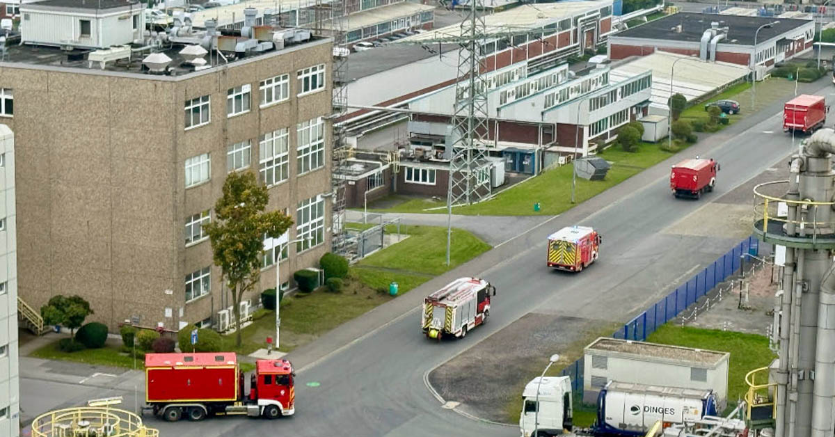Kreisweite Feuerwehrübung im Chemiepark Marl mit Beteiligung der Dorstener Feuerwehr 2025