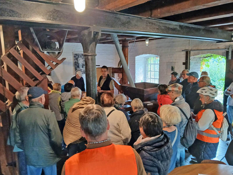 Bürgerrunde Feldmark Fahrradtour Mühle