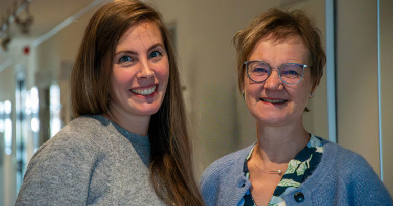 Wechsel-Beate Borgmann und Marina Völkel