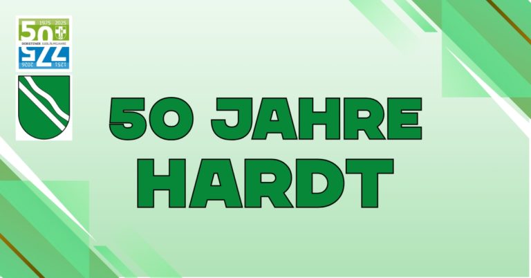 50 Jahre Hardt: Stadtteiljubiläum mit Sport und Kultur