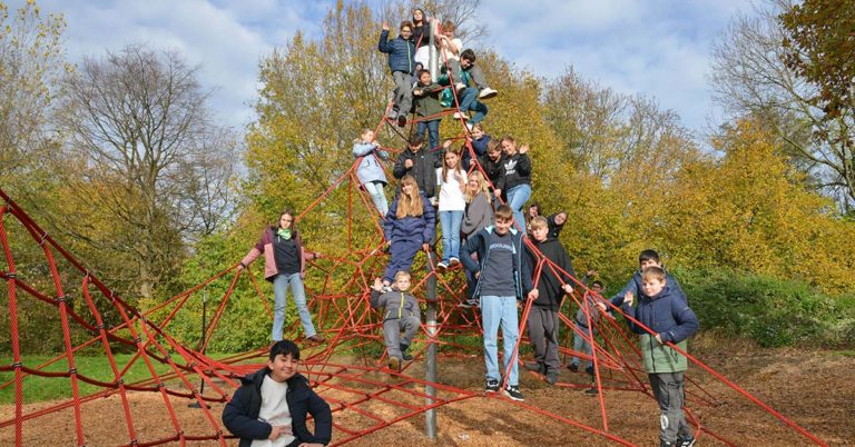 Gesamtschule Wulfen Neues Klettergerüst 2025