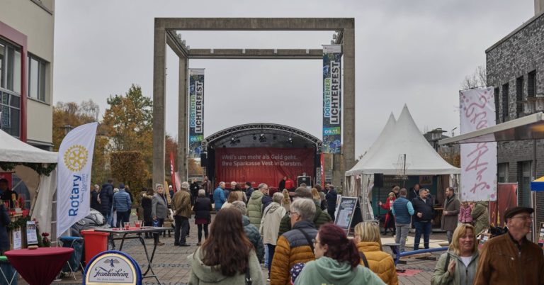 Lichterfest in Dorsten: Wenn Ehrenamt die Altstadt zum Leuchten bringt