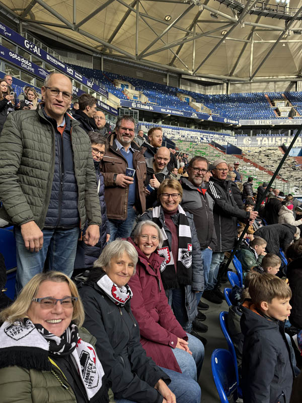 SV Lembeck Heimspiel Veltins Arena Schalke