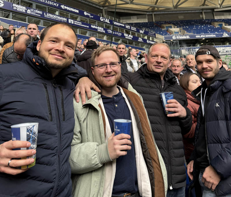 SV Lembeck Heimspiel Veltins Arena Schalke