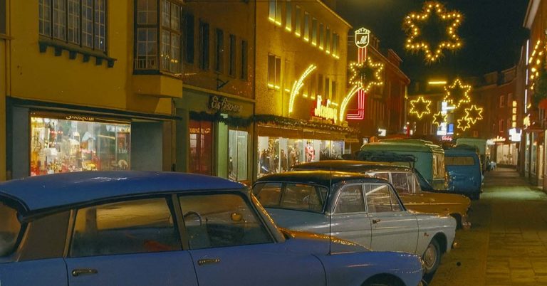 Weihnachtssterne Weihnachtsbeleuchtung Lippestraße
