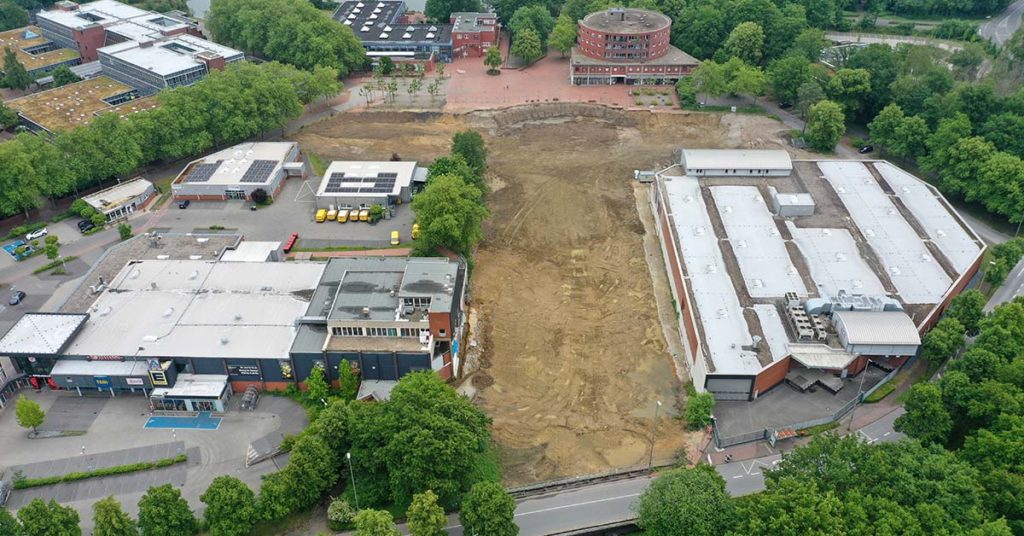 Wulfener Markt Brache Luftbild