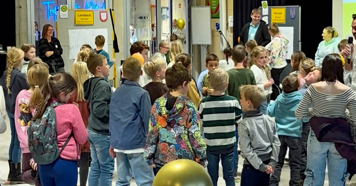 Grundschulkinder sammeln Ideen für den Kinderstadtplan bei der KiKo in Dorsten