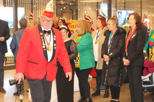 Karneval in Dorsten 2025-Sessionsauftakt in den Mercaden