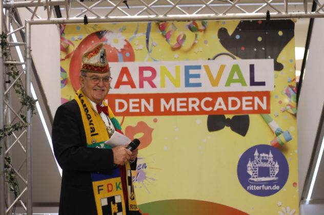 Karneval in Dorsten 2025-Sessionsauftakt in den Mercaden