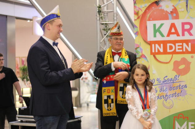 Karneval in Dorsten 2025-Sessionsauftakt in den Mercaden