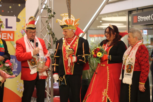 Karneval in Dorsten 2025-Sessionsauftakt in den Mercaden