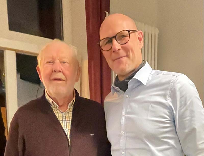 Hans Fromm Carsten Bewer Heimatverein Dorf Hervest