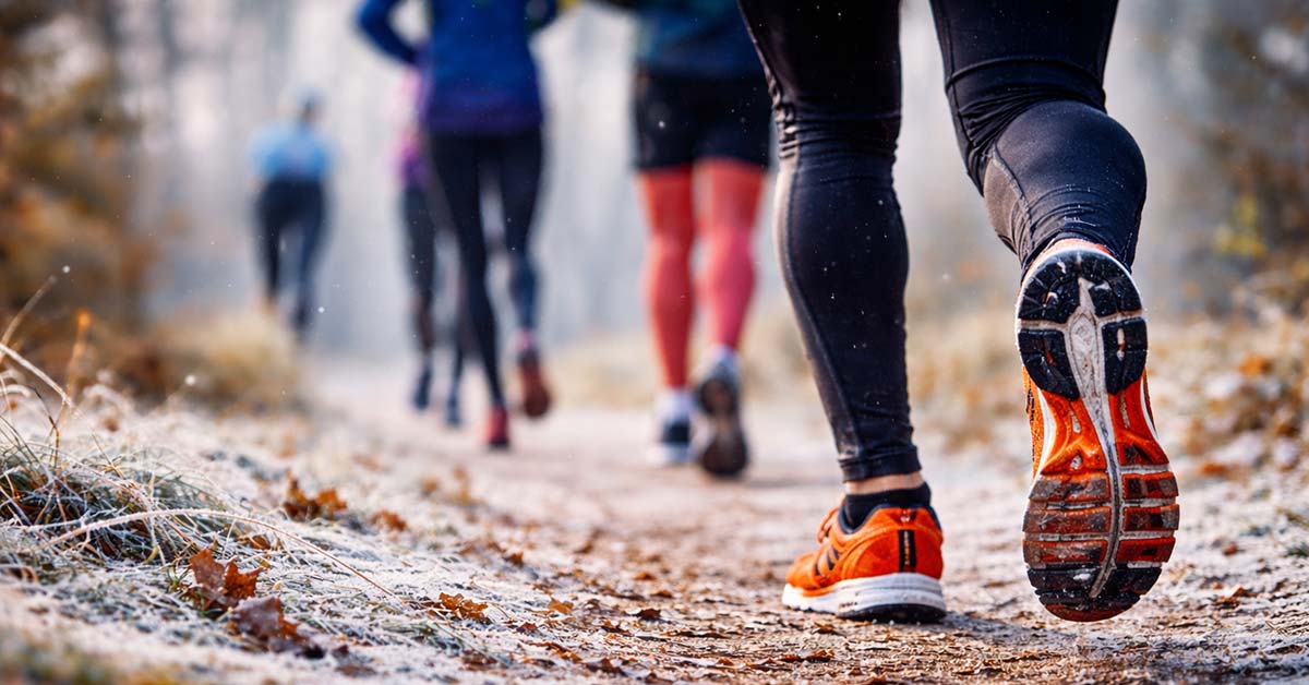 Joggen Sport Laufen Winter Silvesterlauf