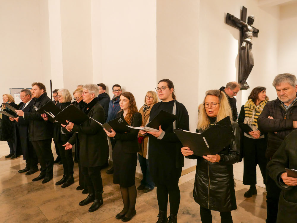 Mehrere Chöre gestalten das Chorfestival in der St. Agatha Kirche in Dorsten