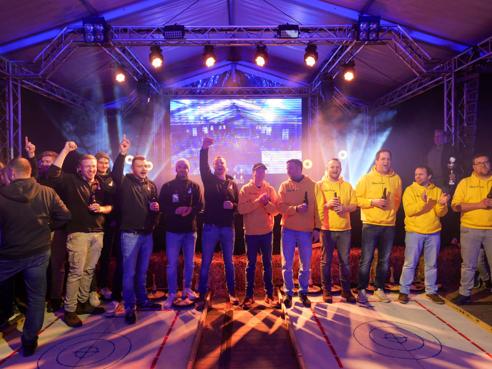Finale und Gewinner Eisstockmasters Lembeck 2025