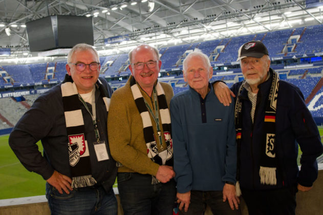 Fanblock des SV Lembeck