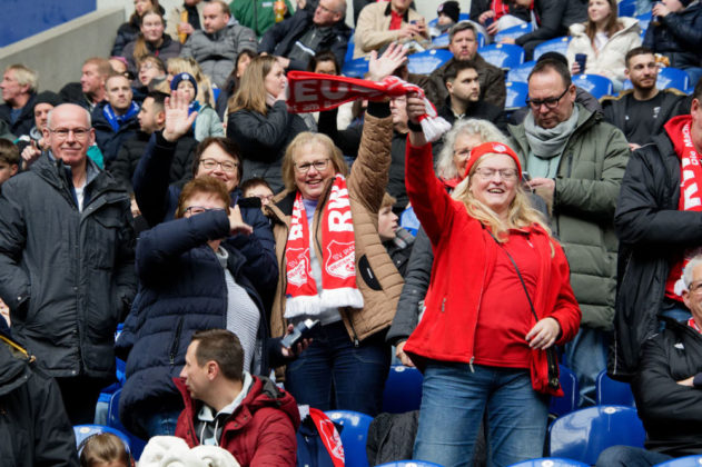 Fanblock des SV Lembeck
