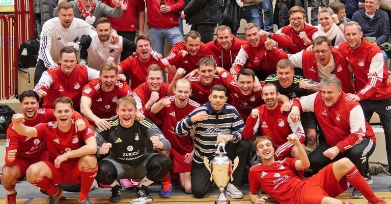 SV Rot-Weiß Deuten ist Hallenfußball-Stadtmeister 2026
