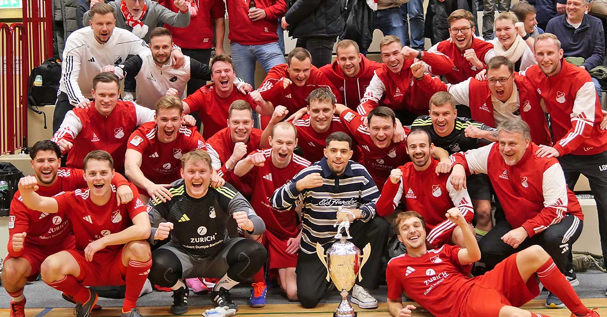 Hallenfußball Stadtmeister 2026 Rot Weiß Deuten