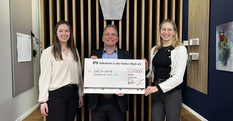 Volksbank in der Hohen Mark Kinderkrebshilfe