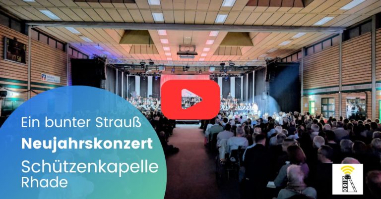 Neujahrskonzert Schützenkapelle Rhade 2026 als Film zu sehen