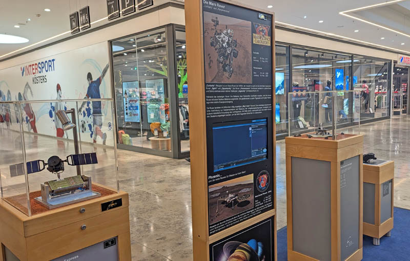 Nova Planetarium Weltraum Ausstellung Mercaden