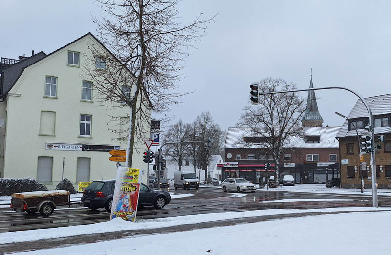 Wintereinbruch in Dorsten 7 Januar 2026