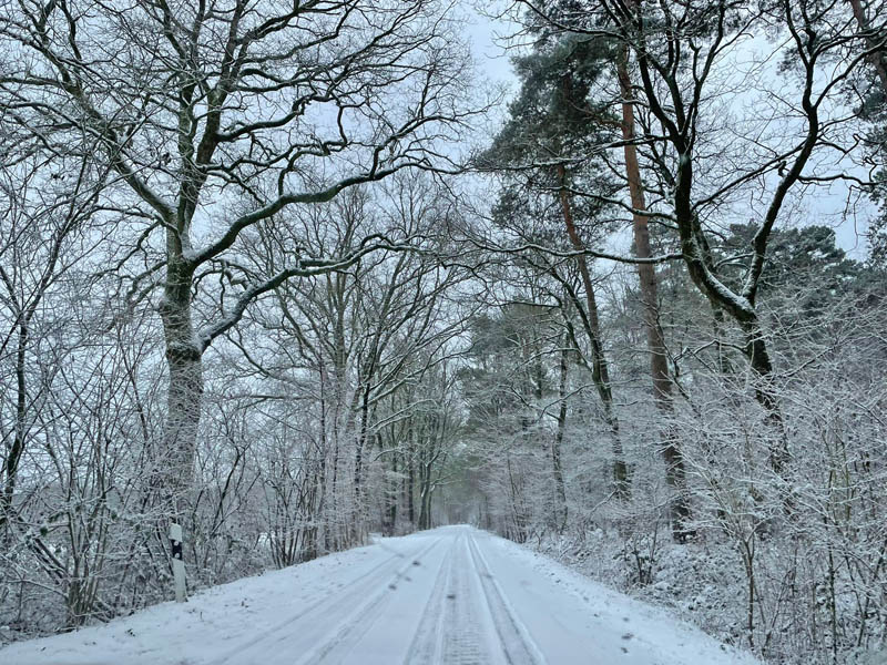 Wintereinbruch in Dorsten 7 Januar 2026