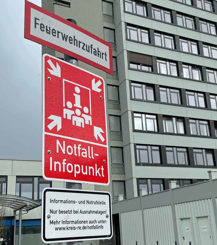 Notfall-Infopunkte bei Stromausfall: So bleibt Hilfe im Kreis Recklinghausen erreichbar