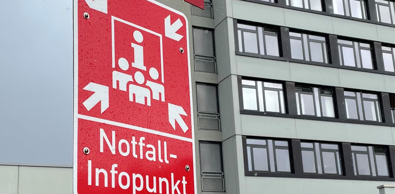Notfall-Infopunkt im Kreis Recklinghausen