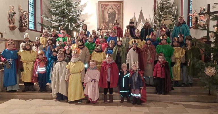 Sternsinger Alt-Wulfen trotzen Kälte und sammeln über 8.000 Euro