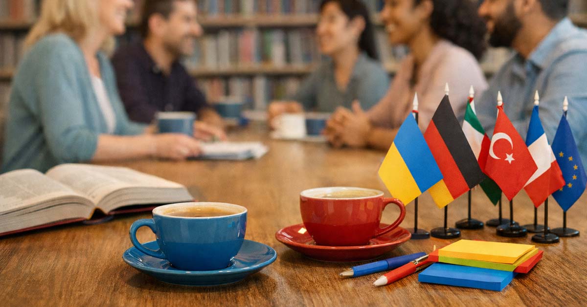 Dialogcafé in der Stadtbibliothek
