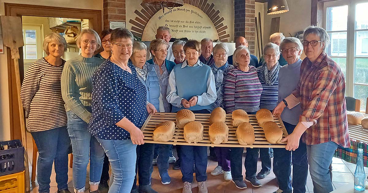 Backhaus Backen Heimatverein Lembeck