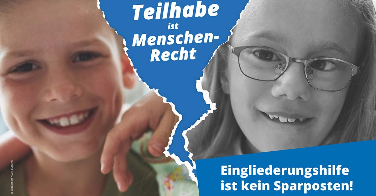 Lebenshilfe Kampagne Teilhabe Menschenrecht