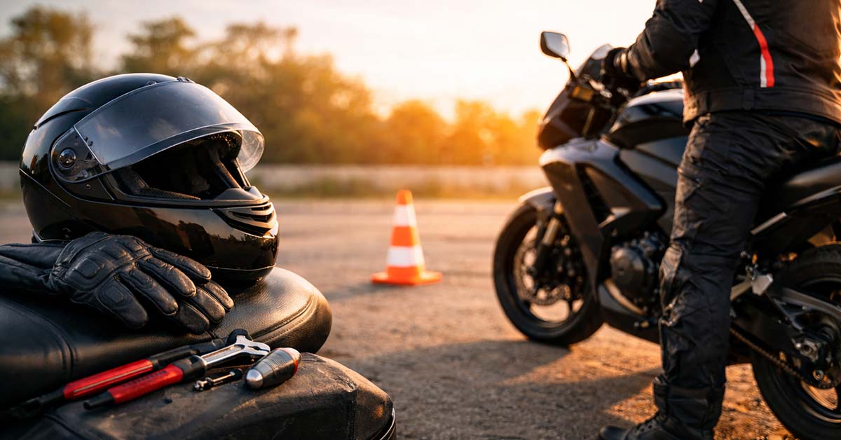 Motorrad Saisonstart Biker