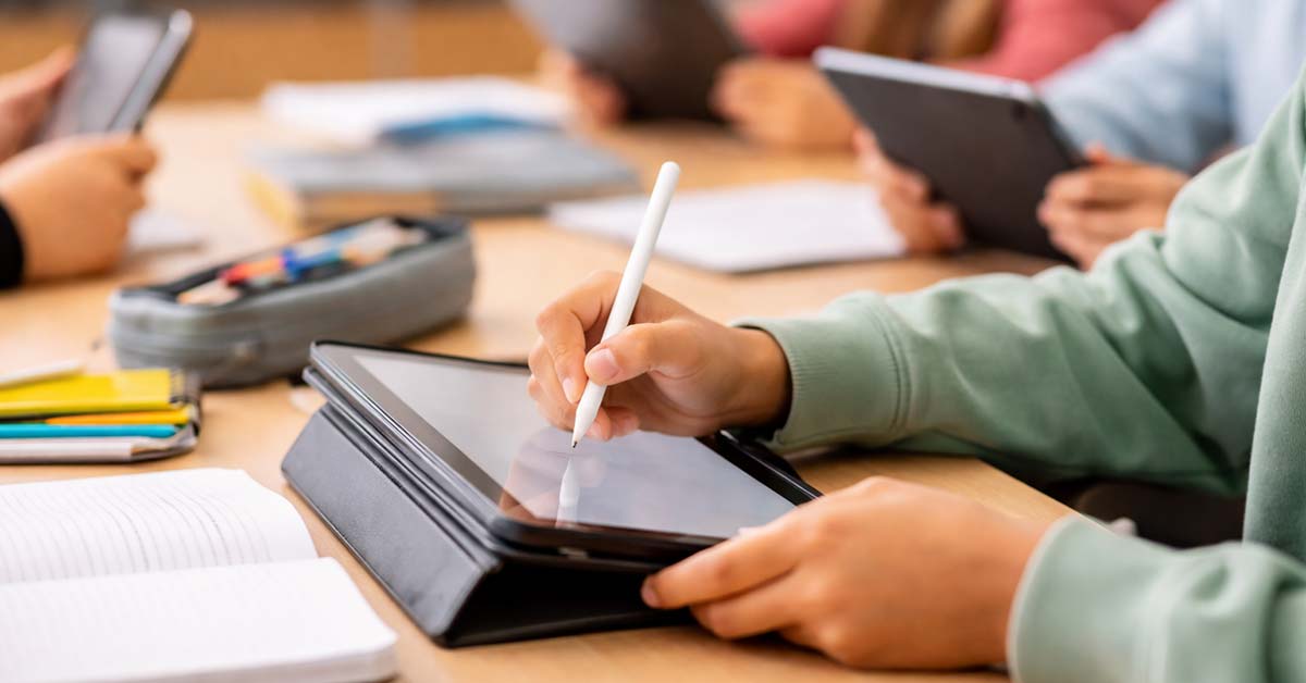 Schule IPad Tablet Digitaler Unterricht