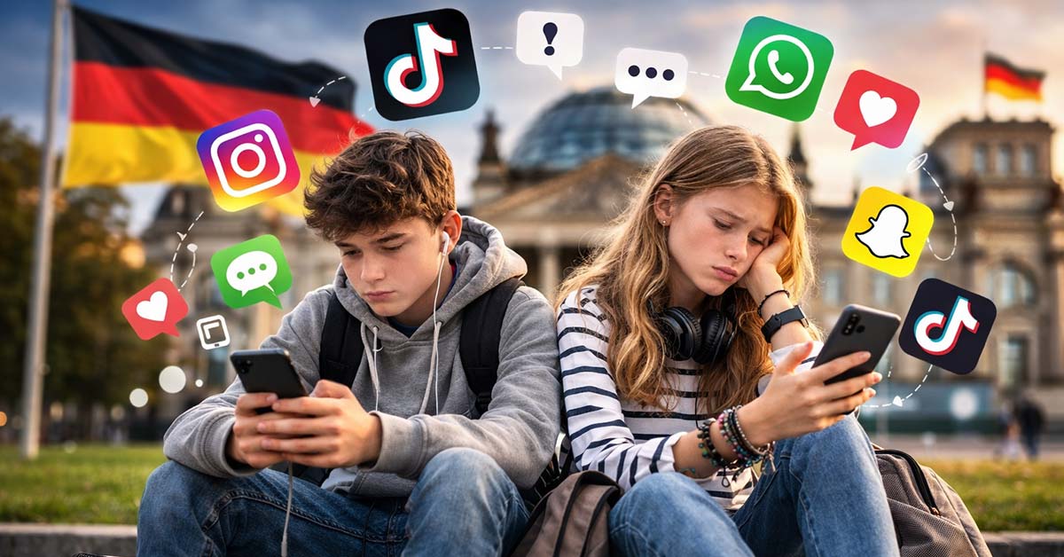 Soziale Medien für Jugendliche Debatte