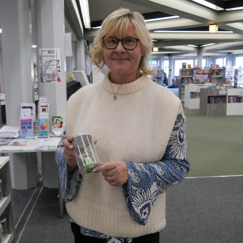 Große Nachfrage beim Bücherbasar in der Stadtbibliothek