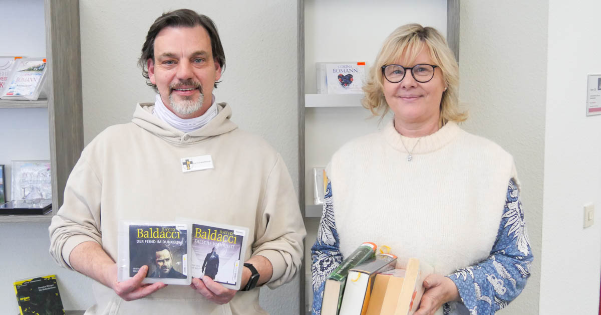 Große Nachfrage beim Bücherbasar in der Stadtbibliothek