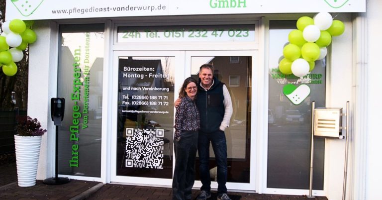 Pflegedienst van der Wurp feiert Start in Rhade