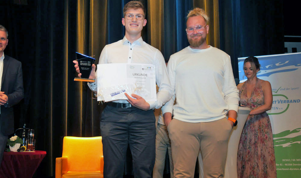 Tobias Strangemann und Jason Osborne-Sportler des Jahres in Dorsten